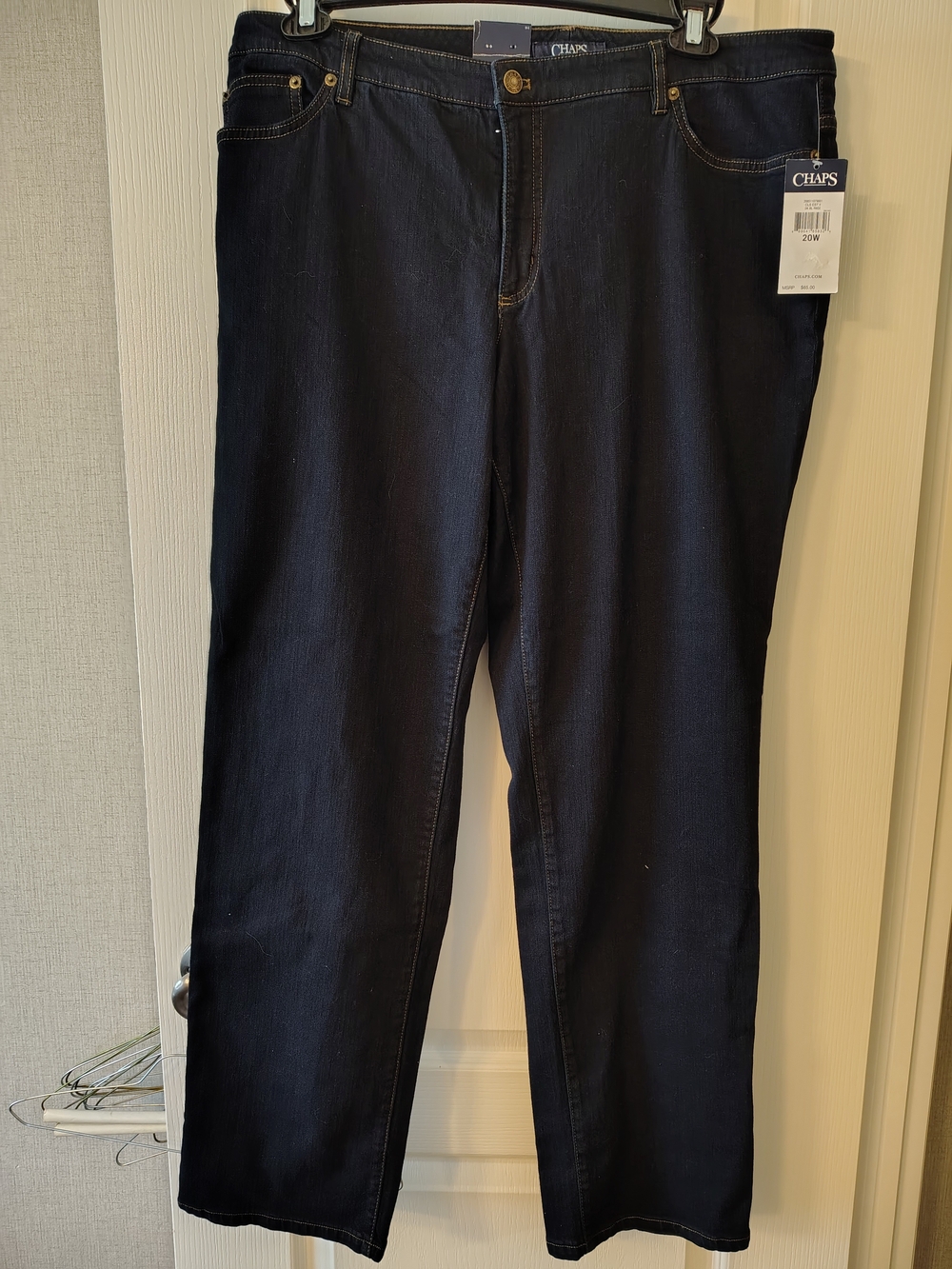 Chaps Navy Straight Leg Jeans